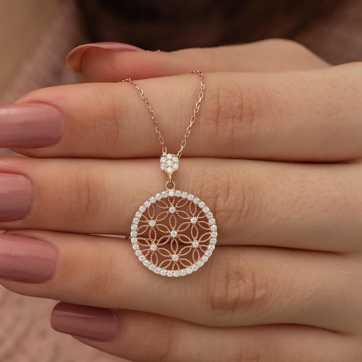 Flower Of Life Pendant Silver • Sterling Silver Flower Of Life Pendant - Trending Silver Gifts