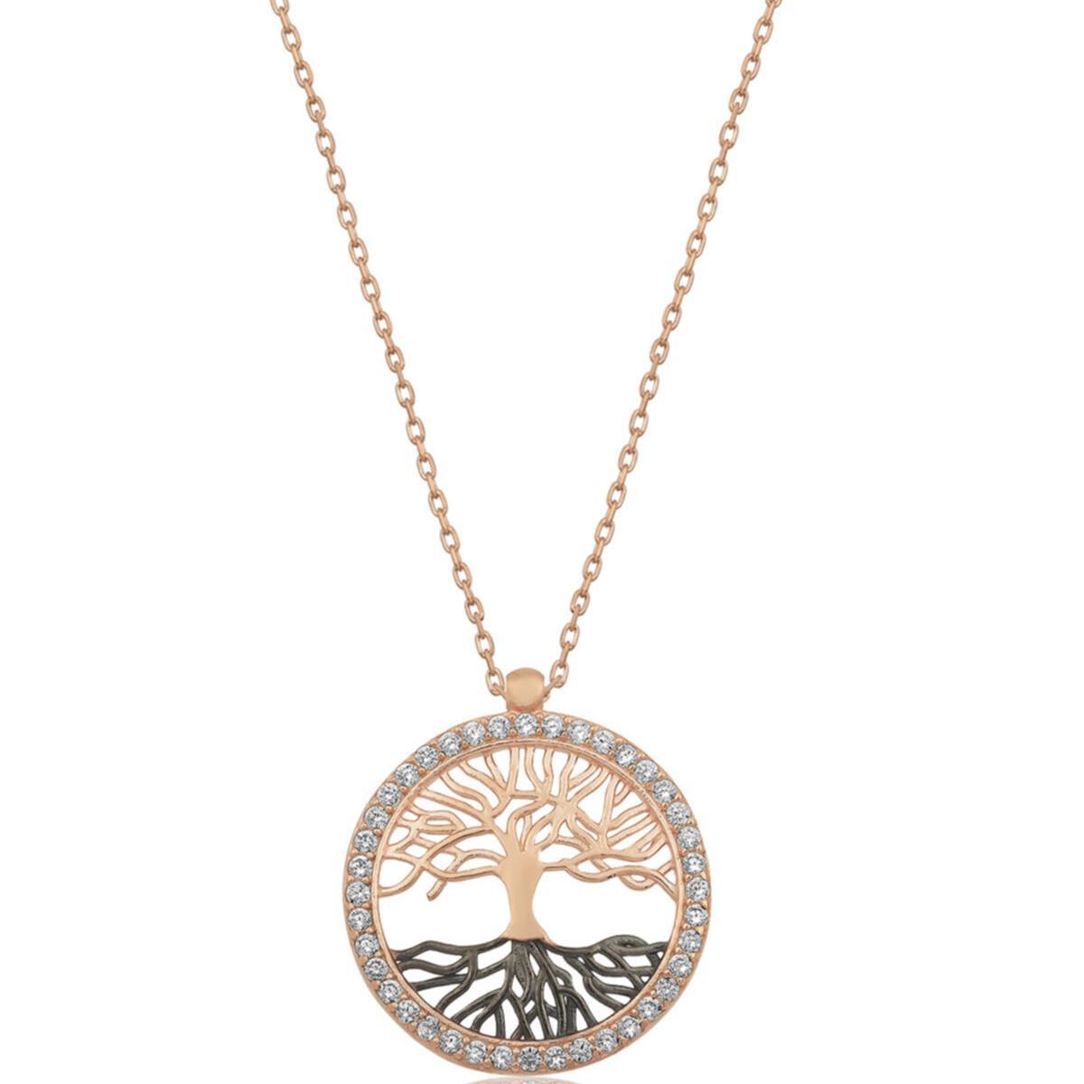 Rose Gold Tree Of Life Necklace • Silver Tree Of Life Necklace - Trending Silver Gifts