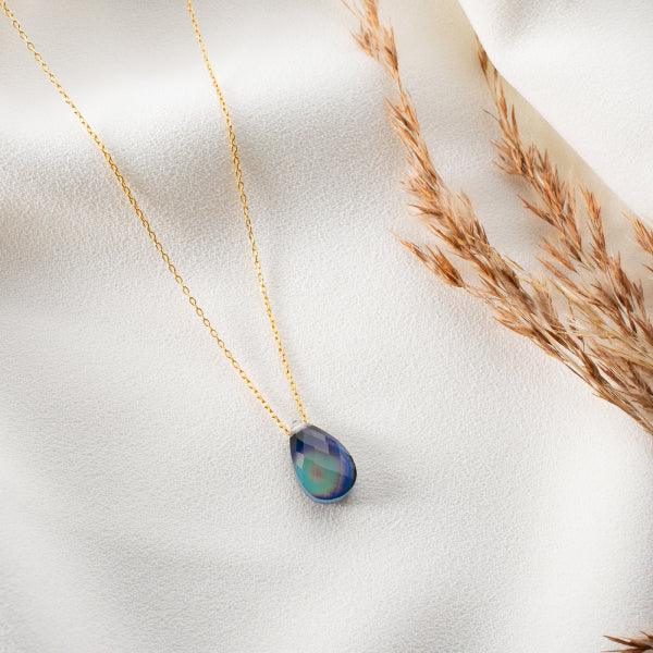 Mood changing stone necklace hot sale