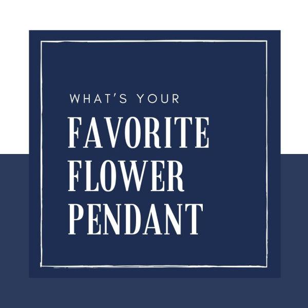 Flower Pendants - Trending Silver Gifts