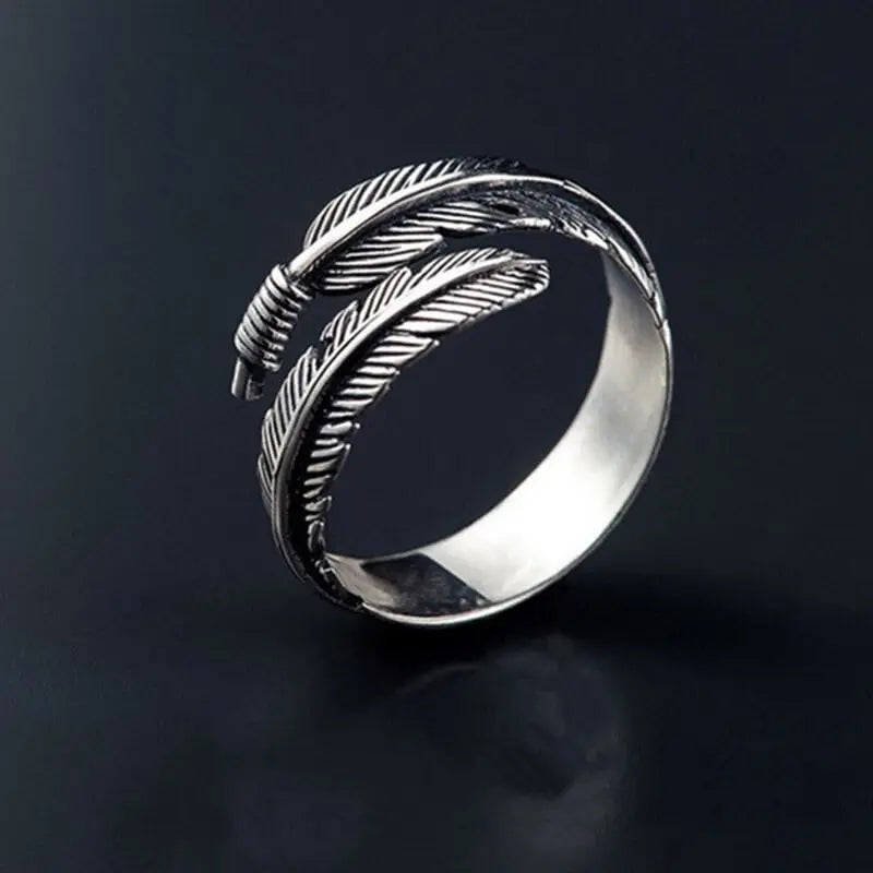 Elevate Your Style: Handmade Wrap Arrow Ring for a Boho-Chic Look