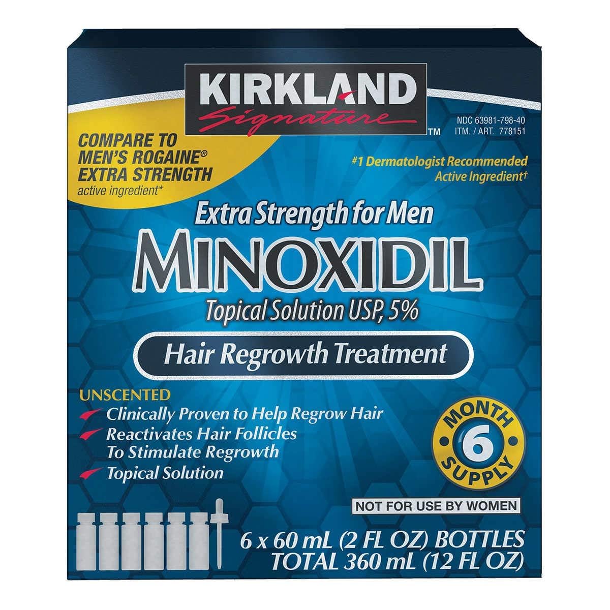 Worldwide Nutrition 6 Months Minoxidil 5%