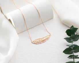 Golden Harvest Wheat Head Necklace - Celebrate the Seasons ¥ Abundent