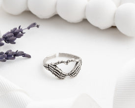 Hand with Heart Rings for Men & Women