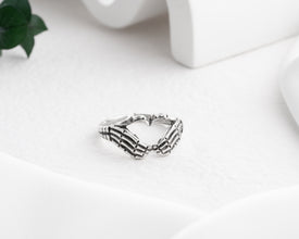 Hand with Heart Rings for Men & Women