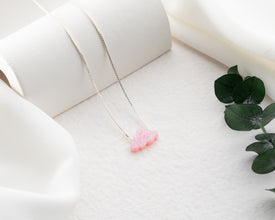 Opal Cloud Pendant - 925 Silver, Gold, Rose Options