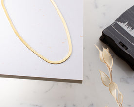 silver snake necklace