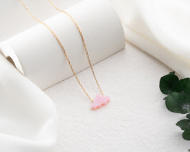 Opal Cloud Pendant - 925 Silver, Gold, Rose Options