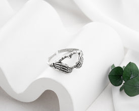 Hand with Heart Rings for Men & Women