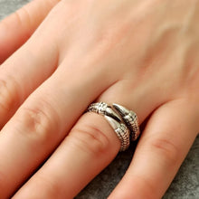 Silver Claw Ring