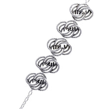 Authentic Antique Silver-Plated Bracelet for Women – Elegant Statement Piece