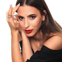 Elegant Antique Silver Plated Leaf Ring for Women, Minimalist Style