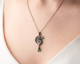 Luxury coffin-shaped gift box with zodiac prophecy card