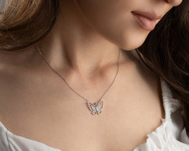 Timeless butterfly jewelry piece for women, a meaningful gift idea