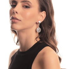 Elegant Antique Silver-Plated Bohemian Ethnic Stud Earrings for Women