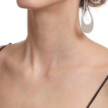 Elegant Antique Silver-Plated Dangling Drop Earrings for Women