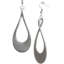 Elegant Antique Silver-Plated Dangling Drop Earrings for Women