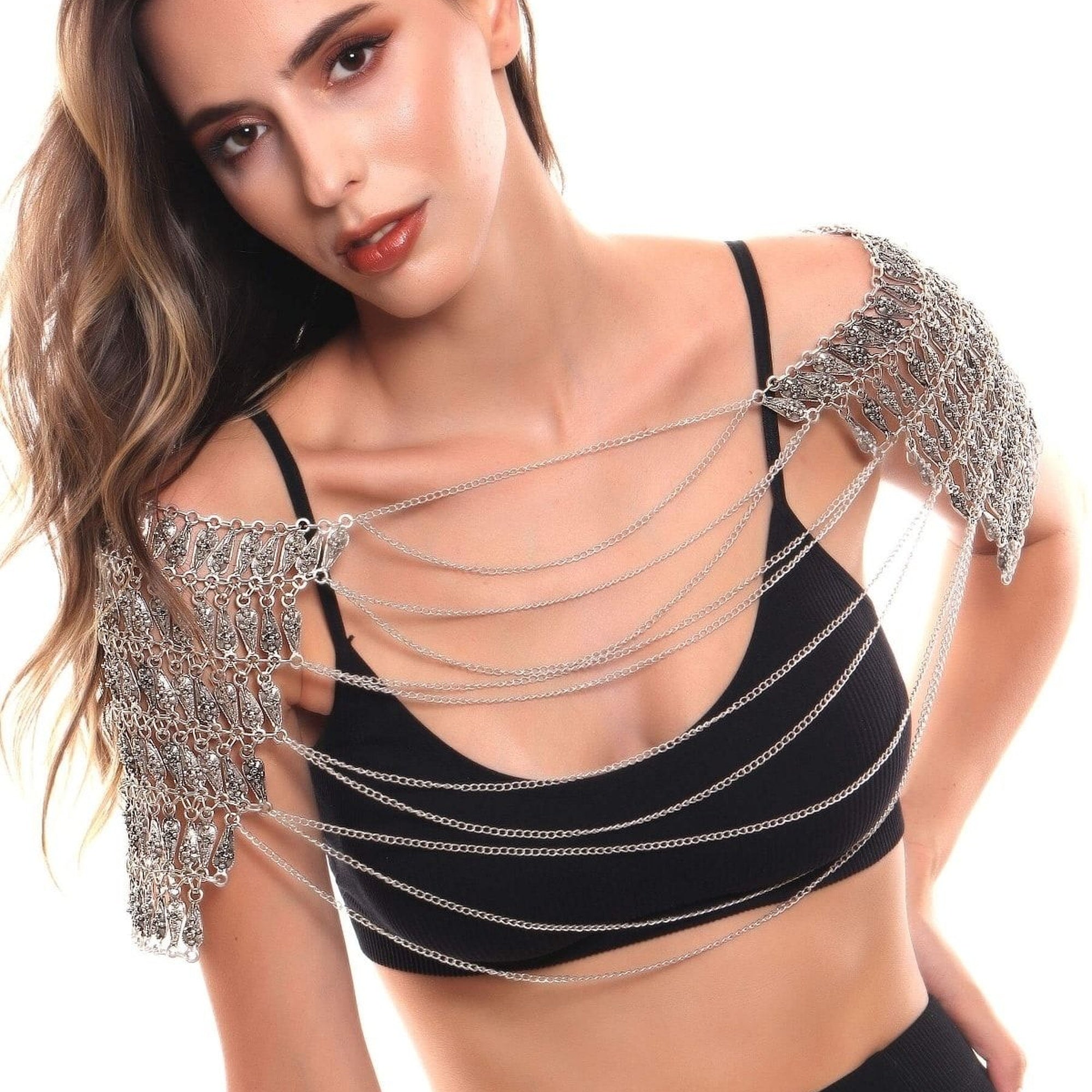 Handcrafted Antique Silver-Plated Bohemian Om Necklace for Women