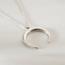 Silver Moon Necklace