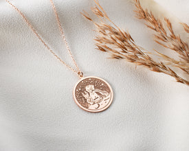 A delicate sterling silver Little Prince necklace, a perfect book loverÕs gift.