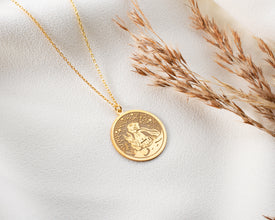 Minimalist The Little Prince necklace, a perfect keepsake for dreamers.