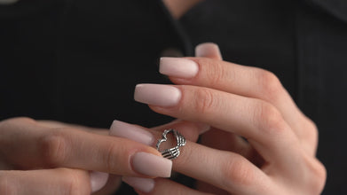 Hand with Heart Rings for Men & Women