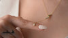 Bridal jewelry gift featuring the Aurora Lariat Necklace