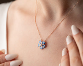 Lightweight, adjustable chain sterling silver necklace