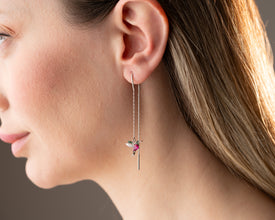 Boho-inspired hummingbird earrings perfect for Pinterest trends