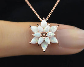 Lightweight silver lotus flower necklace, designed for everyday wear and self-care practices.