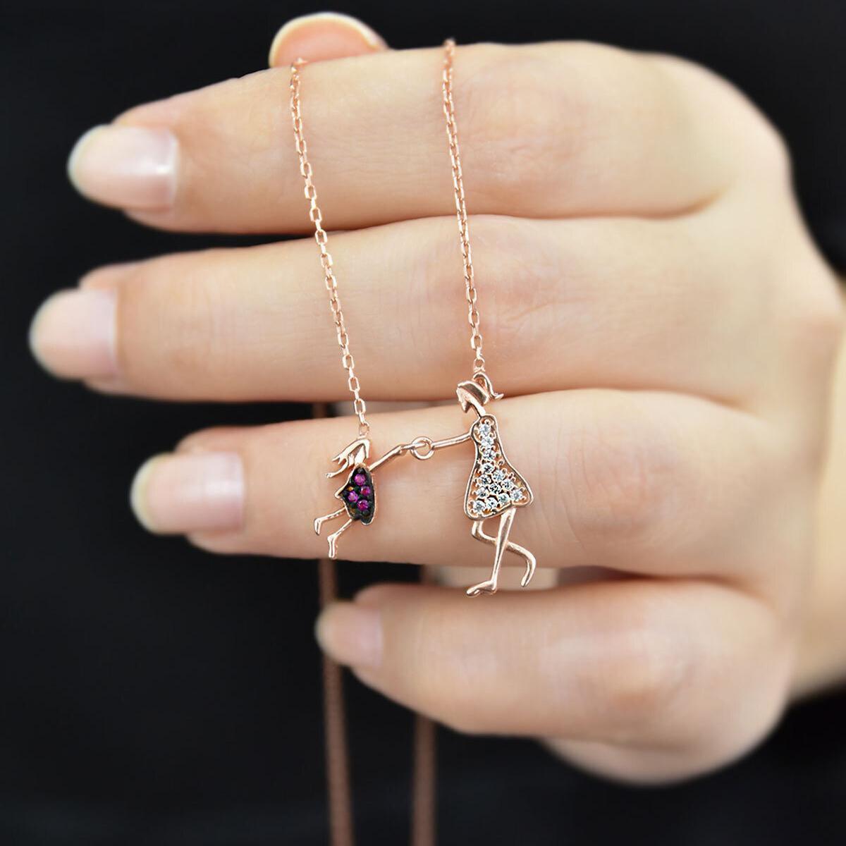 New Mother Rose Necklace ¥ Mothers Day Necklace ¥ Mothers Necklace - Trending Silver Gifts