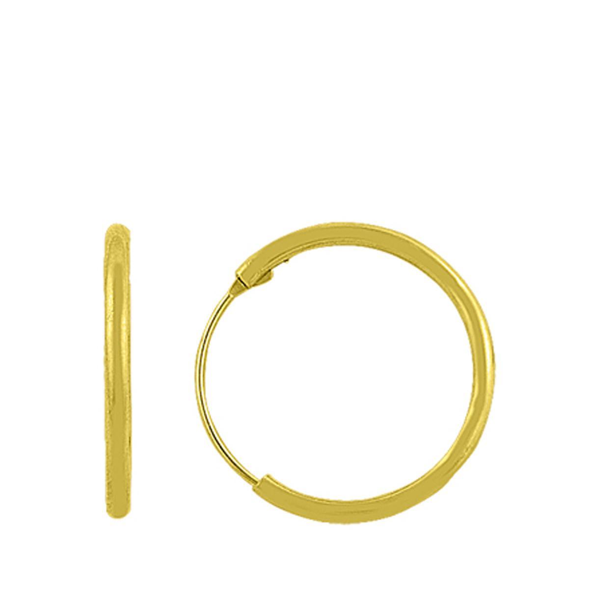 Mini Hoop Gold Earrings, Hoops Gold Earrings, Small Hoop Gold Earrings - Trending Silver Gifts