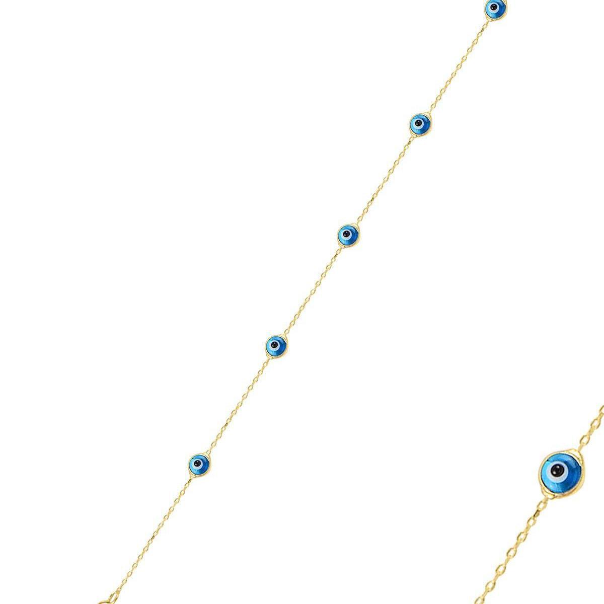 Evil eye Satellite Chain Bracelet • Protection Bracelet From Evil - Trending Silver Gifts