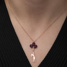 Girl with Baloon Mother's Day Necklace - Trending Silver Gifts