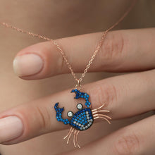 Cancer Crab Necklace ¥ Sterling Silver Crab Necklace ¥ Cancer Necklace - Trending Silver Gifts