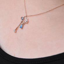 Cloud Necklace With Raindrops ¥ Cloud And Raindrop Necklace - Trending Silver Gifts
