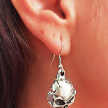 Silver Skull Earrings ¥ Skull Earrings Dangle ¥ Skull Earrings Hoops - Trending Silver Gifts