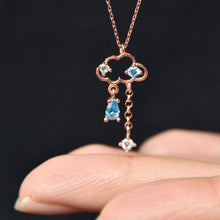 Cloud Necklace With Raindrops ¥ Cloud Necklace ¥ Cloud Necklace Gold - Trending Silver Gifts