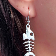 Sterling Silver Fishhook Earrings ¥ Silver Fishbone Earrings - Trending Silver Gifts