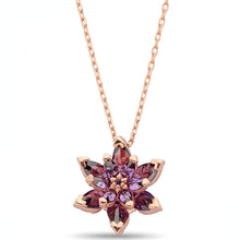 Diamond Lotus Necklace ¥ Birthday Gift For Yoga Lovers ¥ Yoga Necklace - Trending Silver Gifts