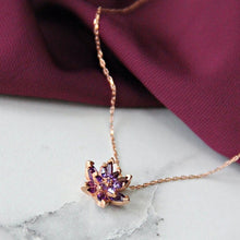 Diamond Lotus Necklace ¥ Birthday Gift For Yoga Lovers ¥ Yoga Necklace - Trending Silver Gifts