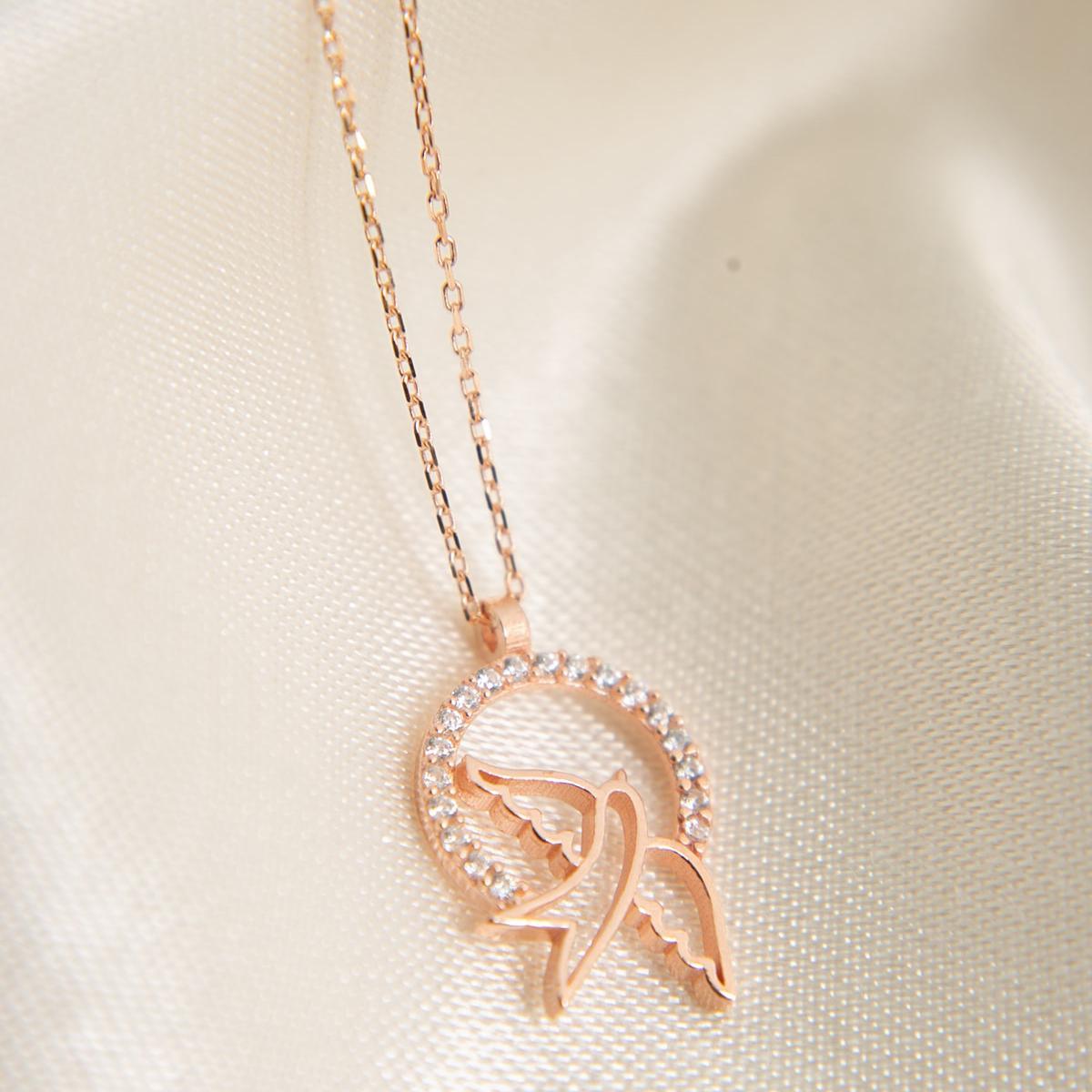 Mama Bird Necklace • Gold Bird Necklace • Silver Sparrow Necklace - Trending Silver Gifts