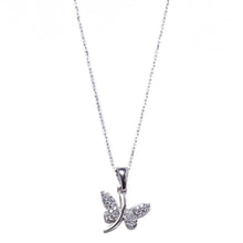 Butterfly Diamond Necklace ¥ Butterfly Cz Diamond Necklace - Trending Silver Gifts