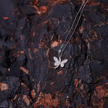 Butterfly Diamond Necklace ¥ Butterfly Cz Diamond Necklace - Trending Silver Gifts