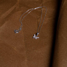 Butterfly Diamond Necklace ¥ Butterfly Cz Diamond Necklace - Trending Silver Gifts