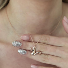 Squirrel Necklace Pendant ¥ Sterling Silver Squirrel Necklace - Trending Silver Gifts