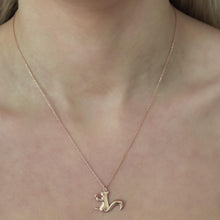 Squirrel Necklace Pendant ¥ Sterling Silver Squirrel Necklace - Trending Silver Gifts