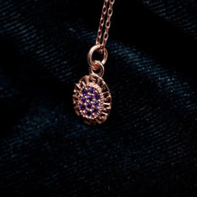 Handmade Gold Amethyst Pendant ¥ Sterling Silver Handmade Necklace - Trending Silver Gifts