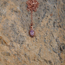 Handmade Gold Amethyst Pendant ¥ Sterling Silver Handmade Necklace - Trending Silver Gifts