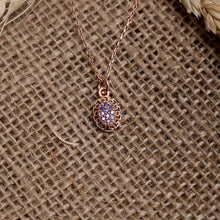 Handmade Gold Amethyst Pendant ¥ Sterling Silver Handmade Necklace - Trending Silver Gifts